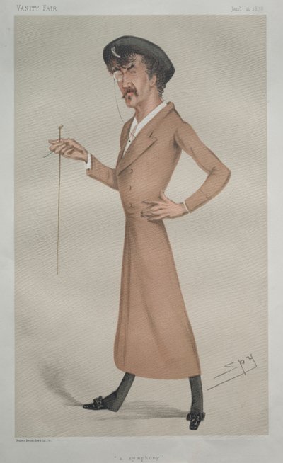 交响惠斯勒，1878年。 作者 莱斯利·马修