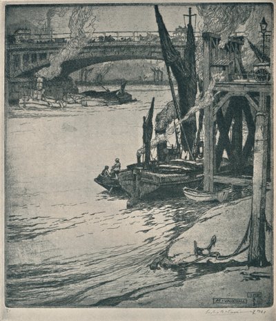 1925年在沃克斯豪尔 作者 莱斯利·马修·沃德