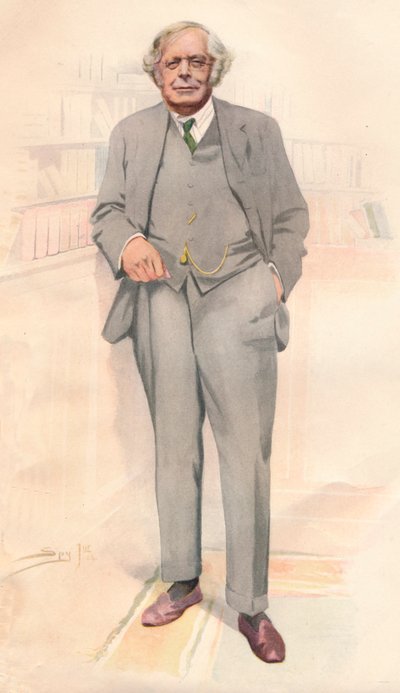 奥古斯丁·比雷尔（Augustine Birrell），1927年 作者 莱斯利·马修·沃德