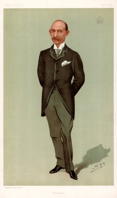 Brocklesby，亚伯勒伯爵，1896年。 作者 莱斯利·马修·沃德