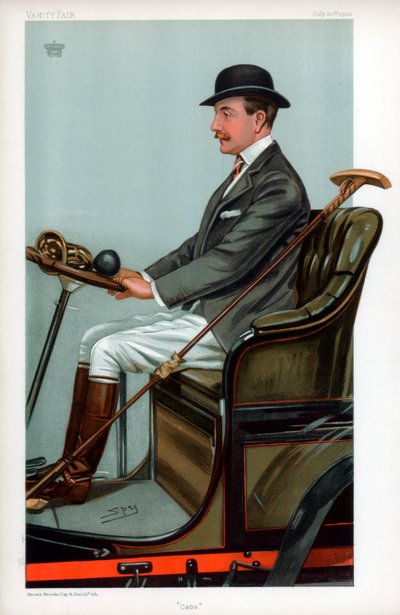 出租车，1903年。 作者 莱斯利·马修·沃德
