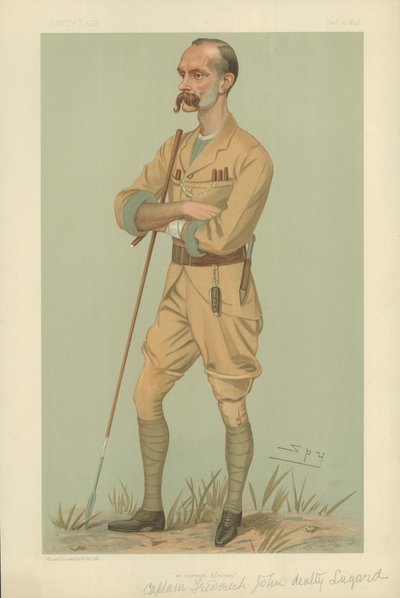 Frederick John Dealtry Lugard上尉 作者 莱斯利·马修·沃德
