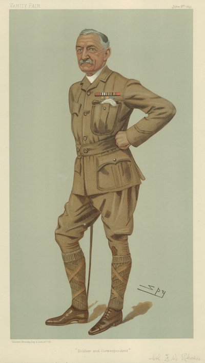 Francis William Rhodes上校 作者 莱斯利·马修·沃德