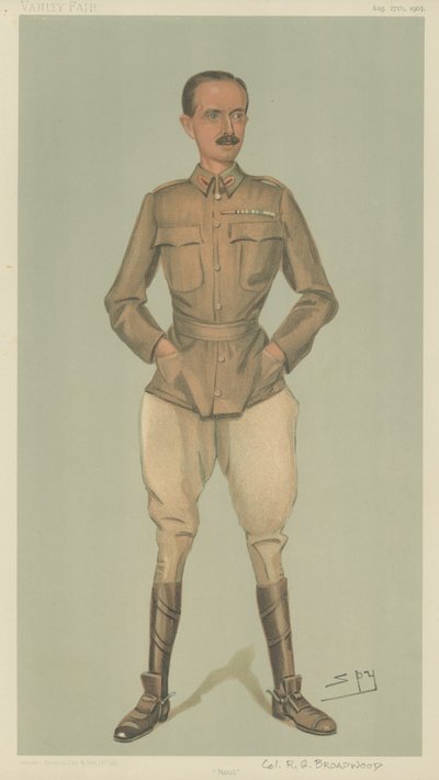 Robert George Broadwood上校 作者 莱斯利·马修·沃德