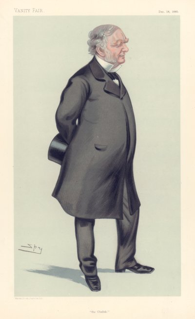 伊拉斯mus·威尔逊（Erasmus Wilson），英国外科医生和古物，1880年 作者 莱斯利·马修·沃德