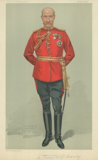 James Wolfe Murray将军爵士 作者 莱斯利·马修·沃德