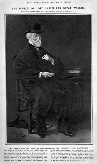 1919年，休伯特乔治德伯格坎宁，Clanricarde的侯爵，2 作者 Leslie Matthew Ward