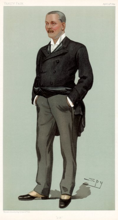 JB，约翰·巴尔弗（John Balfour），第一任金罗斯男爵，苏格兰律师和政治家，1899年 作者 莱斯利·马修·沃德