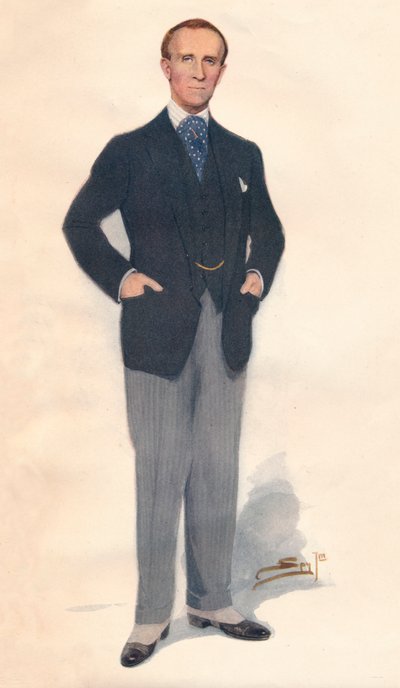 约翰·布坎（John Buchan），1927年 作者 莱斯利·马修·沃德