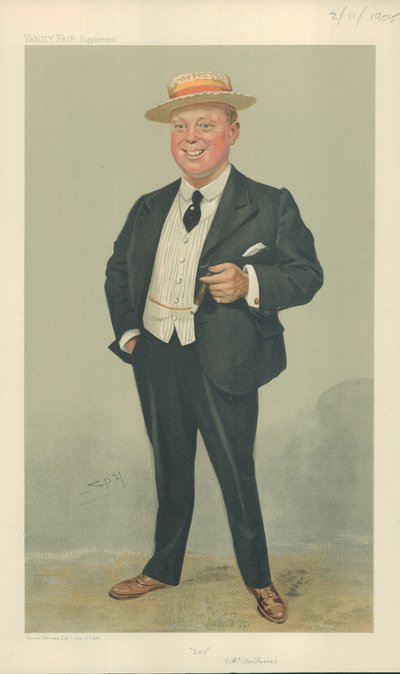 Leo Trevor，狮子座，1905年11月2日，名利场漫画 作者 莱斯利·马修·沃德