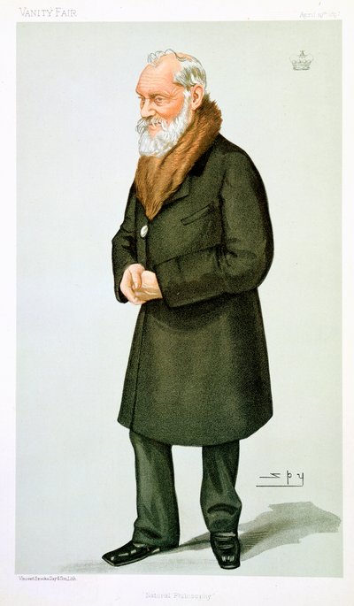 开尔文勋爵，苏格兰物理学家和数学家，1897年 作者 莱斯利·马修·沃德