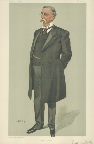 丹麦部长Frants Ernest De Bille先生 作者 莱斯利·马修·沃德