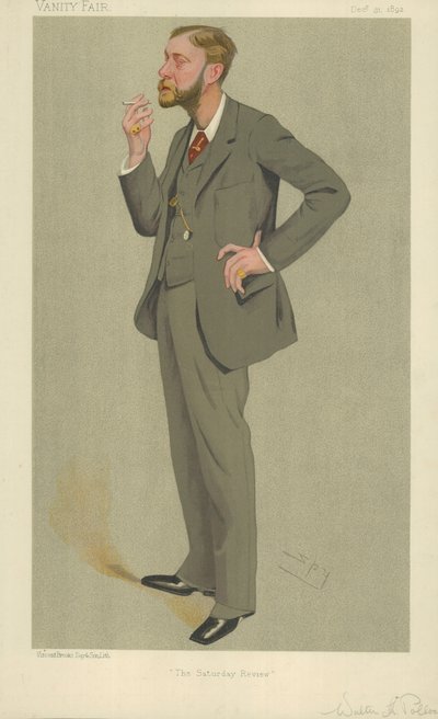 Walter Herries Pollock先生 作者 莱斯利·马修·沃德