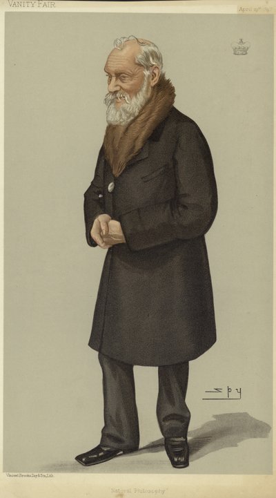 William Thomson，Baron Kelvin的肖像 作者 莱斯利·马修·沃德