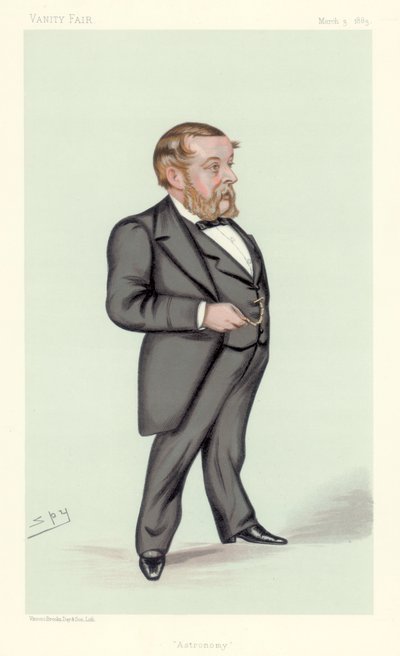 理查德·安东尼·普罗克特（Richard Anthony Proctor），英国天文学家，数学家和科普作家，1883年 作者 莱斯利·马修·沃德