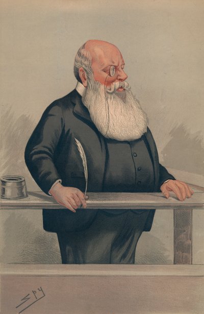 理查德·皮格特（Richard Pigott），1889年。 作者 莱斯利·马修·沃德