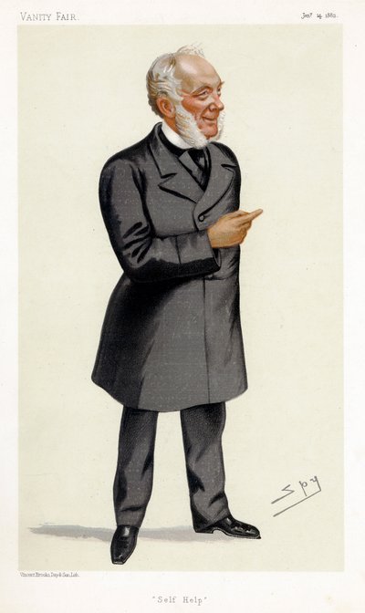 塞缪尔·斯米尔斯（Samuel Smiles），苏格兰作家，医师，外科医生和社会改革家，1882年 作者 莱斯利·马修·沃德