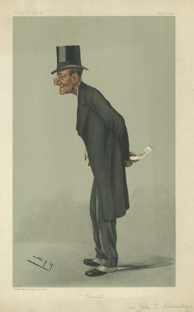 John Talbot Dilwyn-Llewellyn爵士 作者 莱斯利·马修·沃德