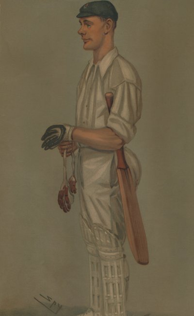 The Croucher，1901年。 作者 莱斯利·马修·沃德