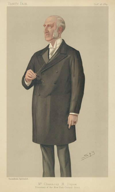 Hon Cauncey Mitchell Depew 作者 莱斯利·马修·沃德
