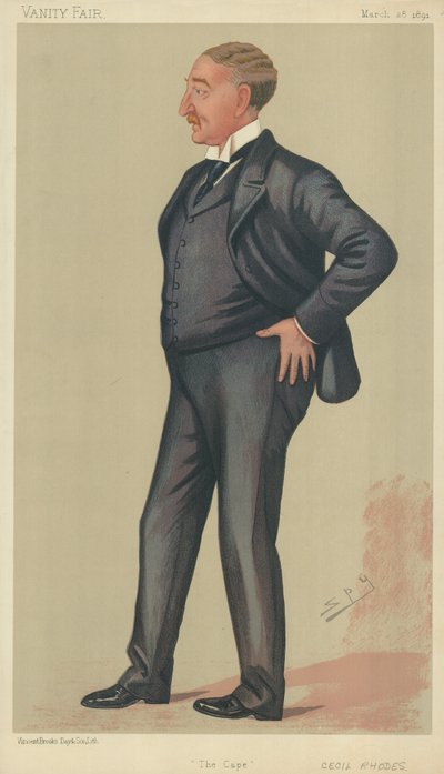 Hon Cecil Rhodes 作者 莱斯利·马修·沃德