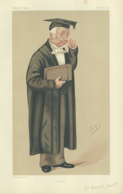 Rev Benjamin Jowett 作者 莱斯利·马修·沃德