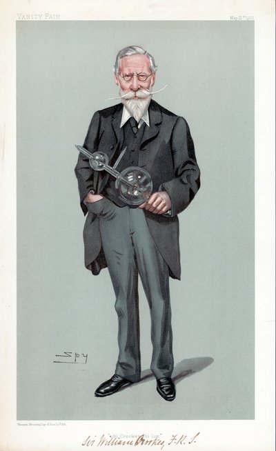 威廉·克鲁克斯（William Crookes），英国物理学家和化学家，1903年 作者 莱斯利·马修·沃德