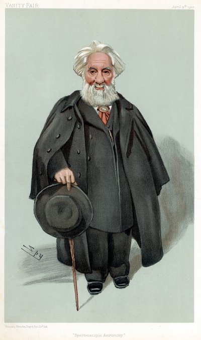 威廉·哈金斯（William Huggins），英国天文学家和光谱学家，1903年 作者 莱斯利·马修·沃德