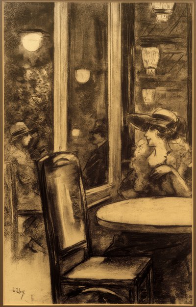 在CaféBauer 作者 小乌里