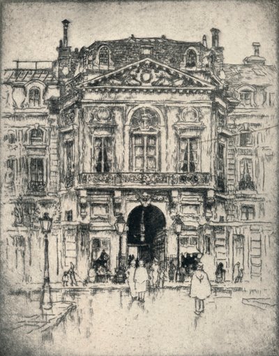 瓦卢斯门，皇家宫"，1915年 作者 莱斯特·乔治·霍恩比