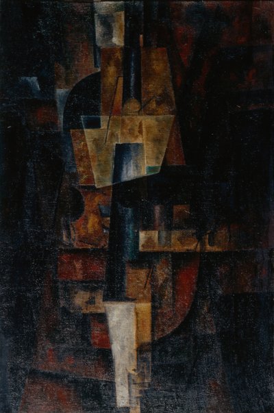 小提琴，1920年 作者 列夫·亚历山德罗维奇·尤金