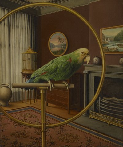 A Portrait，c.1885-1890 作者 列维·韦尔斯·普伦蒂斯（Levi Wells Prentice）