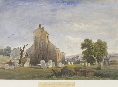 Flash Chapel：水彩绘画，nd [c1830-1840] 作者 刘易斯·约翰·伍德