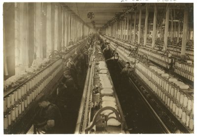 1912年在康涅狄格州康沃尔磨坊，马萨诸塞州福尔摩尔工作的儿童 作者 刘易斯·威克斯·海恩
