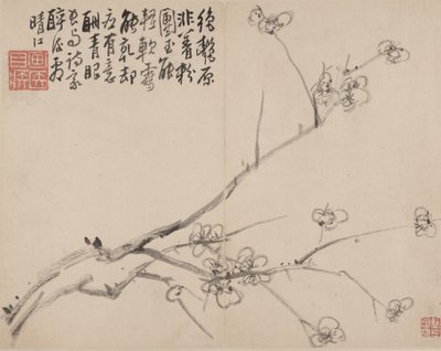 开花的梅花》专辑，1742年。 作者 李方英