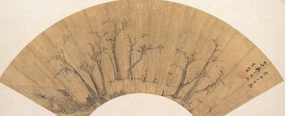 景观，1613年。 作者 李流芳