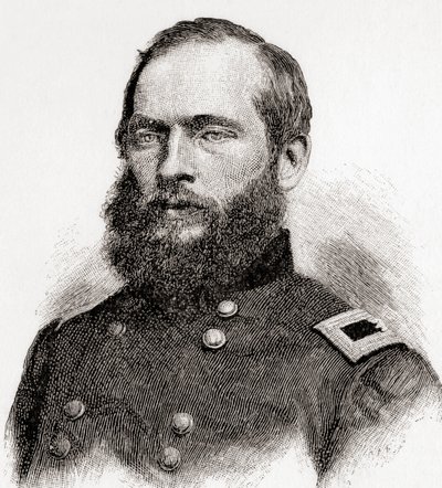 James Abram Garfield，来自 The Century Magazine，1887 年出版（版画） 作者 未知未知