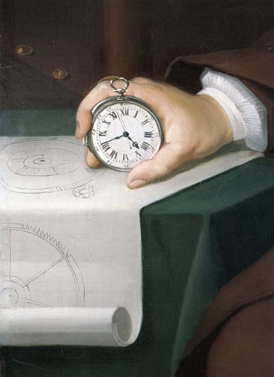 约翰哈里森和他的航海天文钟，c 1767 作者 未知未知