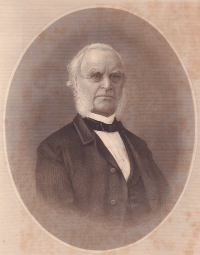 美国卫理公会主教约瑟夫·霍尔迪奇 (Joseph Holdich)（1794-1893 年）的肖像，雕刻自美国女士储藏室，约 1870 年 作者 未知未知