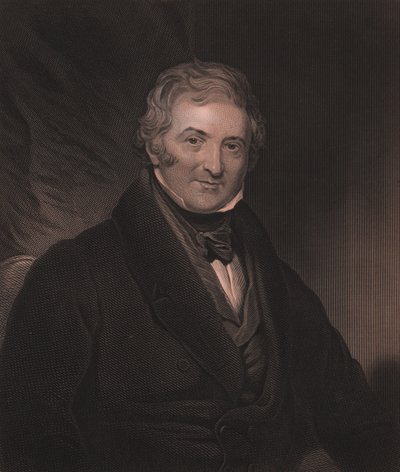 英国剧作家托马斯-莫顿（1764-1838）的肖像，W-亨特根据马丁-阿切尔-希的画作雕刻的，23x32厘米，Virtue and Co出版社，伦敦，约1860年 作者 未知未知