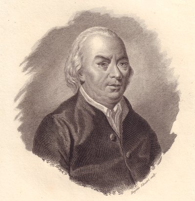 意大利诗人 Gian Carlo Passeroni (1713-1803) 的肖像，Eugenio Silvestri 铜版画 作者 未知未知