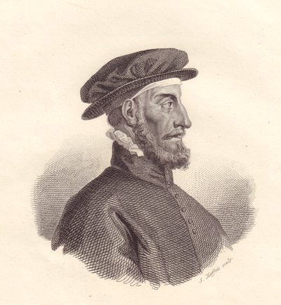 S Maffeis 铜版画的意大利出版商和印刷商 Paolo Manuzio (1512-1574) 的肖像 作者 未知未知