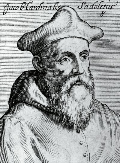 意大利人文主义者、天主教主教和红衣主教 Jacopo Sadoleto（1477-1547）的肖像，雕刻所有美德中最杰出的人，以及最杰出的科学人物的偶像，克劳迪乌斯·佩内图斯（Claudius Pernetus） 作者 未知未知