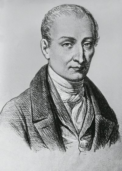Joseph Nicephore Niepce (1765-1833) 的肖像，法国日光摄影术的发明者 作者 未知未知