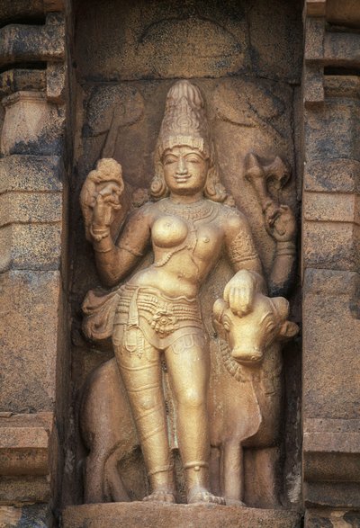 Relief depicting Parvati, Brihadisvara temple, Gangaikonda Cholapuram, Tamil Nadu, India 作者 未知未知