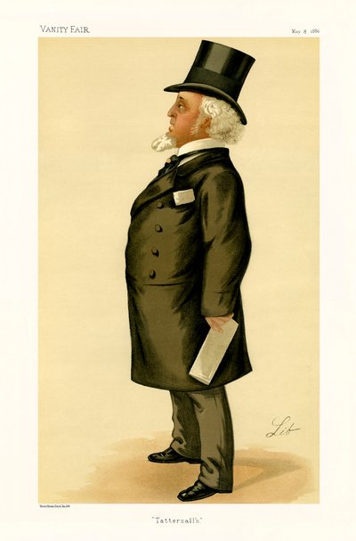 Edmund Tattersall - 肖像站立 作者 Liborio Prosperi