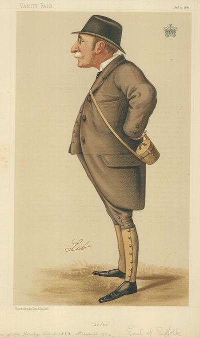 1887年12月31日，多佛和伯克希尔伯爵，多佛，名利场漫画 作者 Liborio Prosperi