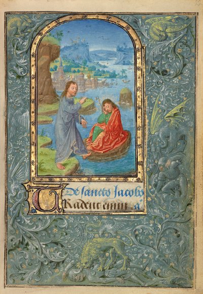Ms. 37 (89.ML.35), fol. 22 Christ Appearing to Saint James the Greater   1416884   zh       chinese Successfully Translated  Original: Holiday holly pattern dark, 2021 (graphite pencil & digital) Translat: Holiday holly pattern dark, 2021 (graphite pencil  作者 利文·范·拉瑟姆