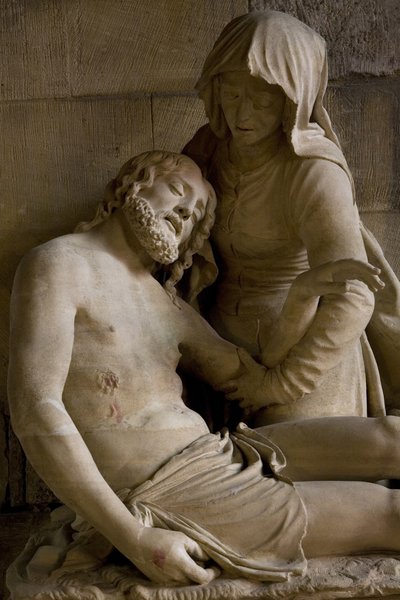 Pieta，细节 作者 里吉尔·里奇尔