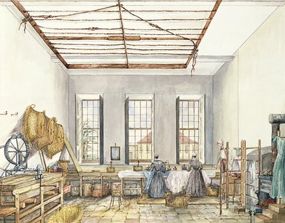 Aynhoe洗衣店，1847年2月23日 作者 莉莉·卡特赖特